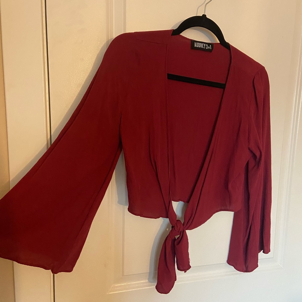 Red Crop Top